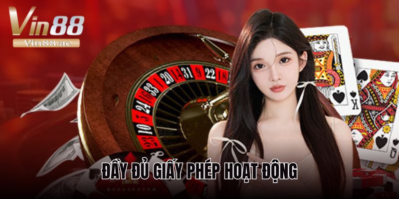 Vin88 có hợp pháp không và những thông tin quan trọng 2 Thương hiệu có đầy đủ các chứng chỉ hợp pháp quốc tế